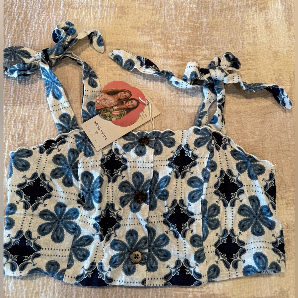Agua Bendita Top NWT